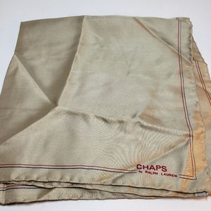 Ralph Lauren Vintage 100% Silk Pocket Square